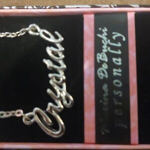 Crystal necklace by Marina DeBuchi